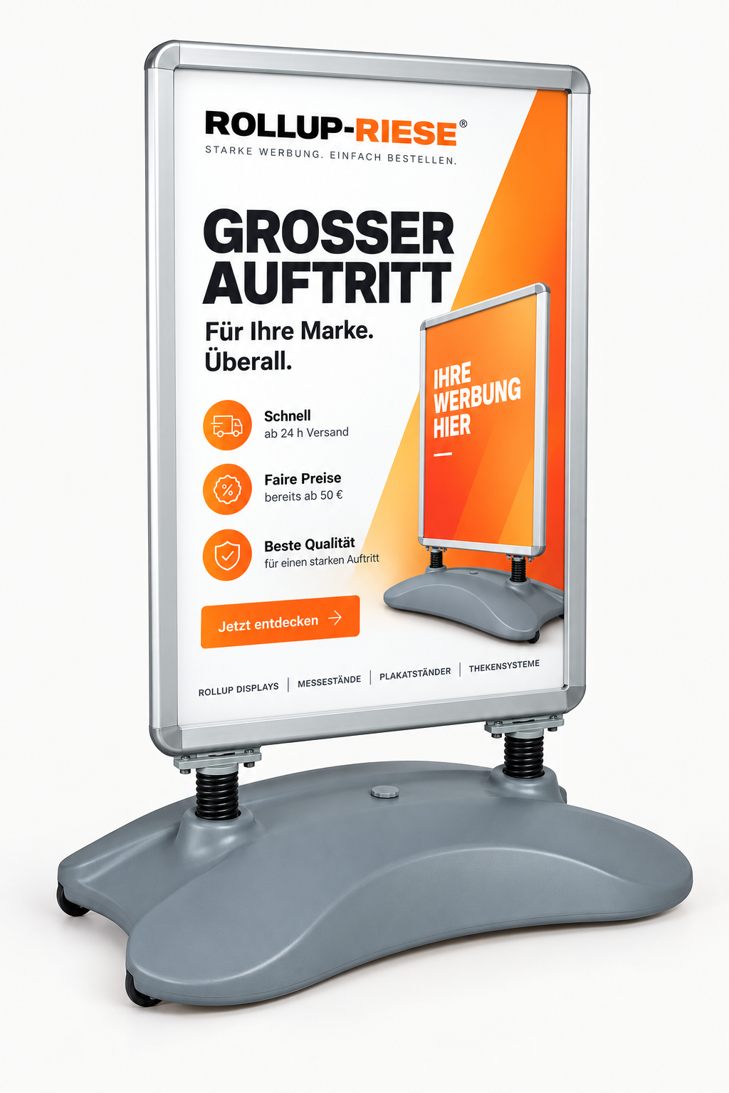 Plakatständer Kundenstopper A1